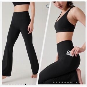 Athleta Salutation Flare Pants  w/ Pockets - Small
